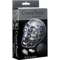3D BLACK SKULL CRYSTAL PUZZLE (6/48)