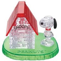 3D SNOOPY HOUSE CRYSTAL PUZZLE (6/48)