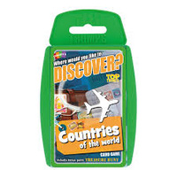 COUNTRIES OF THE WORLD TOP TRUMPS (6)